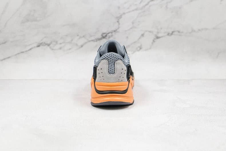 Best Yeezy 700 Boost wash orange replica sneakers for men (4)